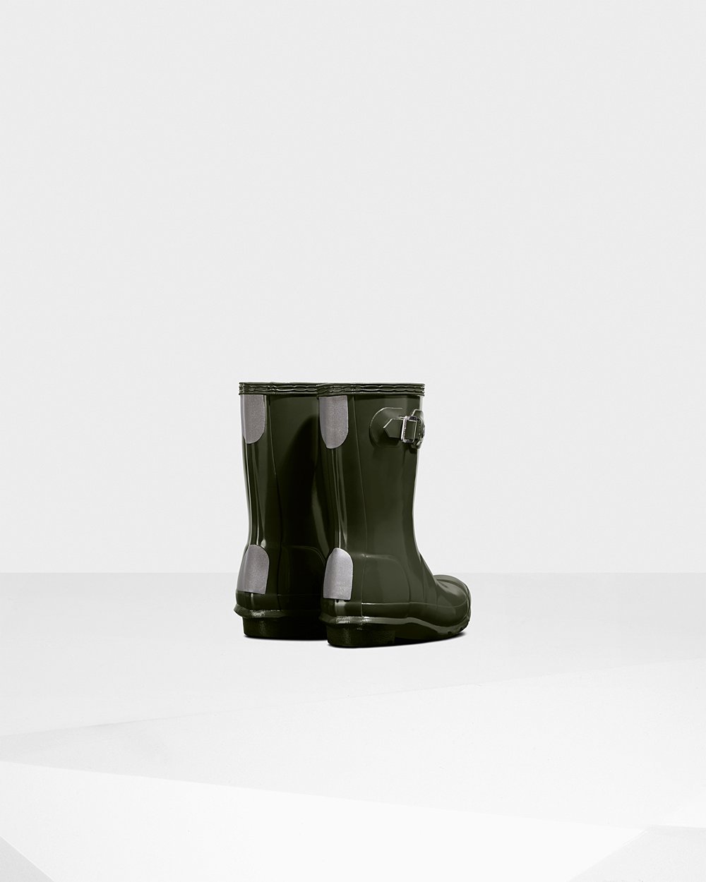Kids Rain Boots - Hunter Original Little Gloss (28MELJFGX) - Dark Olive